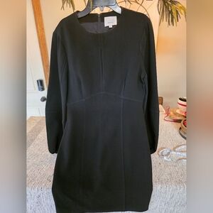 Cinq à Sept Elegant Black Long Sleeve Dress
